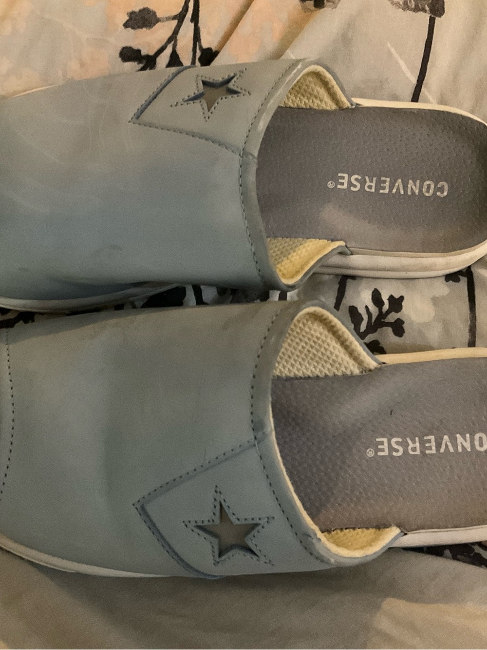 Converse ladies Slip-On Star sandals in Light Blue